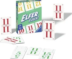 Ravensburger Spieleverlag Familien- & Gesellschaftsspiele*Ravensburger Elfer raus! Der Klassiker, Kartenspiel 2 - 6 Spieler, Spiel ab 7 Jahren für Kinder und Erwachsene