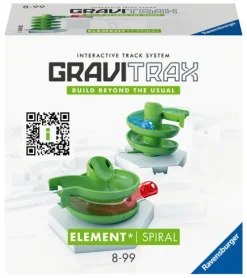 Ravensburger Spieleverlag Modelle & Konstruktion*Ravensburger GraviTrax Element Spirale - Zubehör für das Kugelbahnsystem. Kombinierbar mit allen GraviTrax Produktlinien, Starter-Sets, Extensions und Elements, Konstruktionsspielzeug ab 8 Jahren