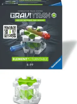 Ravensburger Spieleverlag Modelle & Konstruktion-Ravensburger GraviTrax PRO Element Turntable - Zubehör für das GraviTrax Kugelbahnsystem. Kombinierbar mit allen GraviTrax Produktlinien, Starter-Sets, Extensions & Elements, Konstruktion ab 8 Jahren