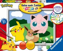 Ravensburger Malen nach Zahlen 20298 - Pokémon Abenteuer - Kinder ab 7 Jahren*Ravensburger Spieleverlag Sale