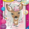 Ravensburger Spieleverlag Basteln & Kreatives*Ravensburger Malen nach Zahlen 28983 - Süßes Reh - Kinder ab 7 Jahren