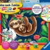 Ravensburger Malen nach Zahlen 28698 - Niedliche Faultiere - Kinder ab 9 Jahren*Ravensburger Spieleverlag Best