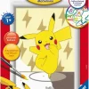 Ravensburger Spieleverlag Basteln & Kreatives*Ravensburger Malen nach Zahlen 20084 - Pikachu - Pokémon Motiv für Kinder ab 7 Jahren