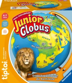 Ravensburger tiptoi 00115 - Mein interaktiver Junior Globus - Kinderspielzeug ab 4 Jahren*Ravensburger Spieleverlag Clearance