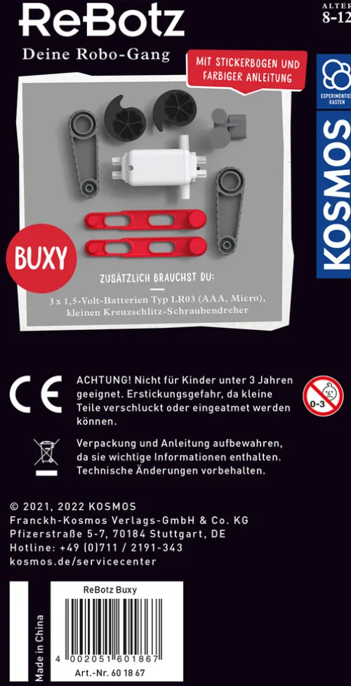 ReBotz - Buxy der Jumping-Bot*Franckh-Kosmos New