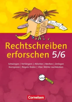 Rechtschreiben erforschen 5/6. Arbeitsheft*Cornelsen Verlag GmbH Discount