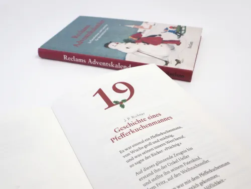 Reclam Philipp Jun. Kurzgeschichten & Anthologien*Reclams Adventskalender. 24 Geschichten und Gedichte für die festliche Zeit