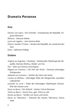 Cross Cult Fantasy & Science Fiction*Red Rising - Asche zu Asche