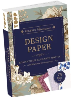 Regency Romance Design Paper Block A6*frechverlag GmbH Clearance