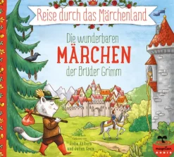 Kinder Magellan GmbH Kinder- & Jugendbücher·Märchen & Sagen-Reise durch das Märchenland - Die wunderbaren Märchen der Brüder Grimm (Audio-CD)