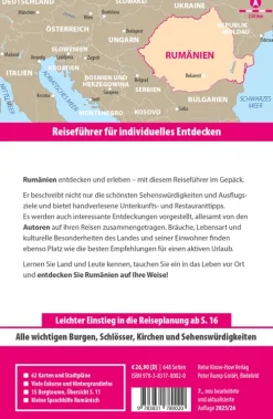 Reise Know-How Rump GmbH Camping*Reise Know-How Reiseführer Rumänien