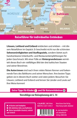 Reise Know-How Rump GmbH Camping-Reise Know-How Reiseführer Baltikum: Estland, Lettland, Litauen