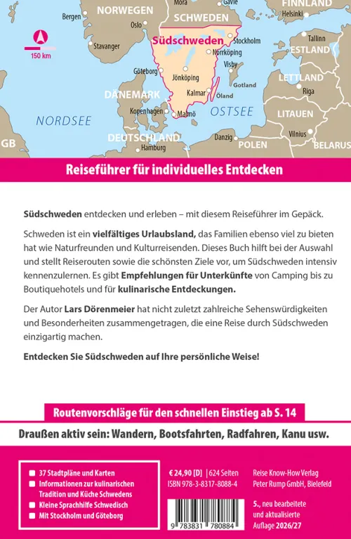 Reise Know-How Rump GmbH Wandern*Reise Know-How Reiseführer Südschweden