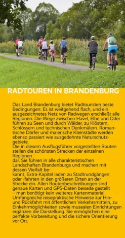 Reiseführer Radtouren in Brandenburg*Trescher Verlag GmbH Best