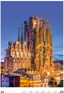 Ackermann Kunstverlag Wochenkalender-Reisen Wochenkalender 2026