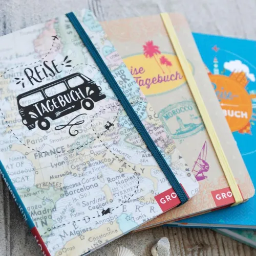 Groh Verlag Nach Zielgruppen-Reisetagebuch (Landkarte)