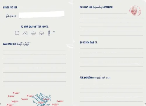 Reisetagebuch (Meer)*Groh Verlag New