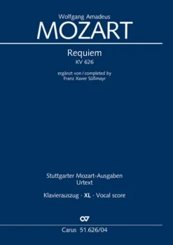Carus-Verlag Stuttgart Lateinische Bücher*Requiem (Klavierauszug XL)