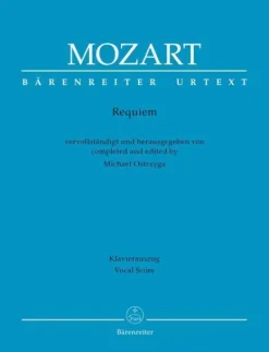 Baerenreiter-Verlag Lateinische Bücher-Requiem (Neuvervollständigung) Klavierauszug vokal