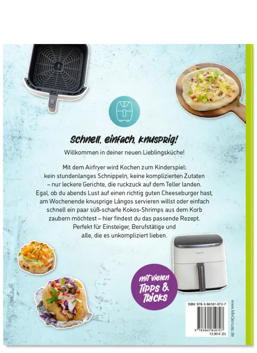 Rezepte für den AIRFRYER*Wild, C.T. Verlag Sale