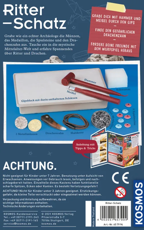 Franckh-Kosmos Forschen & Entdecken-Ritter-Schatz