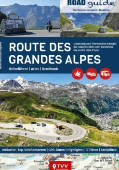 Touristik-Verlag Vellmar Karten & Atlanten-ROADguide Route des Grandes Alpes