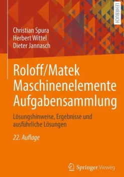 Roloff/Matek Maschinenelemente Aufgabensammlung*Springer-Verlag GmbH Best
