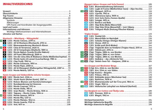 Bergverlag Rother Wandern*ROTHER Wanderführer Julische Alpen. 61 Touren zwischen Tarvisio, Bled und Tolmin - mit Nationalpark Triglav und Soatal