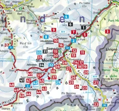 Bergverlag Rother Wandern-ROTHER Wanderführer Oberengadin. 50 Touren im Engadin rund um St. Moritz, Zuoz, Pontresina und Maloja