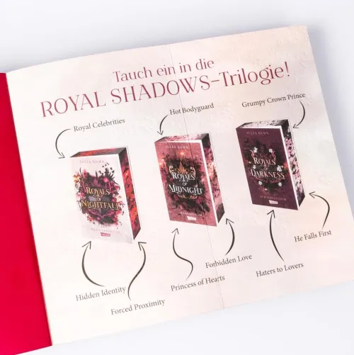 Carlsen Verlag GmbH Young Adult|Liebesromane*Royals of Midnight. Rabenfluch (Royal Shadows 2)