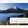 Calvendo Wandkalender-Rund um den Watzmann (Wandkalender 2026 DIN A3 quer), Monatskalender