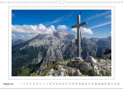 Calvendo Wandkalender-Rund um den Watzmann (Wandkalender 2026 DIN A3 quer), Monatskalender