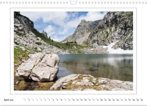 Calvendo Wandkalender-Rund um den Watzmann (Wandkalender 2026 DIN A3 quer), Monatskalender
