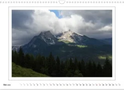 Calvendo Wandkalender-Rund um den Watzmann (Wandkalender 2026 DIN A3 quer), Monatskalender