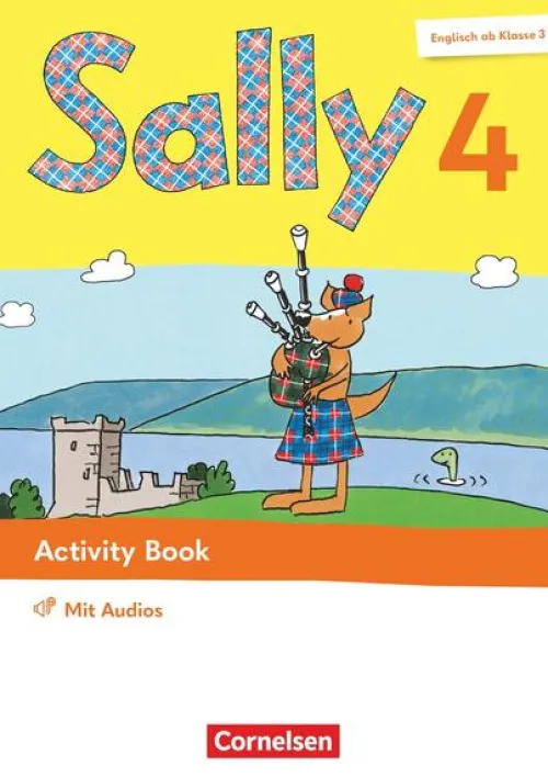 Cornelsen Verlag GmbH Nach Fächern·Fremdsprachen-Sally 4. Schuljahr. Activity Book mit Audios, Wortschatzheft und Portfolio-Heft
