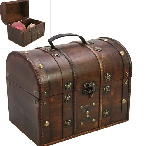 Schwäbische Albumfabrik Dekoration & Einrichtung-Schatzkiste Holz, Admiral, groß