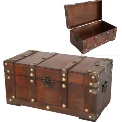 Schwäbische Albumfabrik Dekoration & Einrichtung-Schatzkiste Holz, Dover, klein