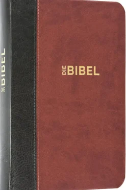 CLV-Christliche Religion & Philosophie|Theologie-Schlachter 2000 Bibel - Taschenausgabe (Softcover, grau/braun)