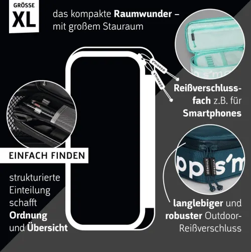 Baier & Schneider Federtaschen*Schlampermäppchen XL Plüsch s'maepp