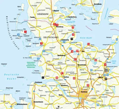 Bruckmann Verlag GmbH Radreisen & Radtouren*Schleswig-Holstein erfahren