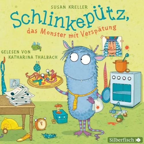 Kinder Silberfisch Kinder- & Jugendbücher·Bilderbücher-Schlinkepütz, das Monster mit Verspätung, 1 Audio-CD