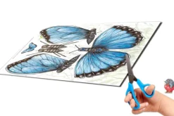 Atelier Color Bastelpapier & Origami*Schmetterlinge basteln aus Papier zum Aufhängen Bastelbogen