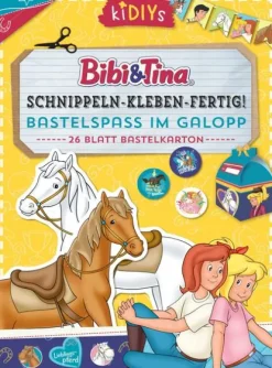 Schnippeln - Kleben - Fertig! Bibi & Tina - Bastelspaß im Galopp*Lingen, Helmut Verlag Discount