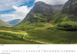 Schottland Kalender 2026 - Wandkalender | Fotokalender England 35x50cm Grosses Format - Faszinierende Bilder von schottischen Highlands, Lochs, Küsten und Nationalparks*Casares Fine Art Edition Outlet
