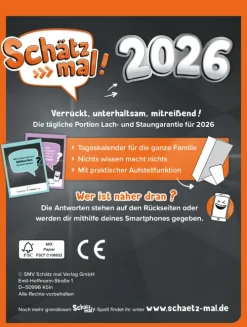 Schätz mal! 2026 I Kalender 2026*SMV Schätz mal Verlag GmbH Discount