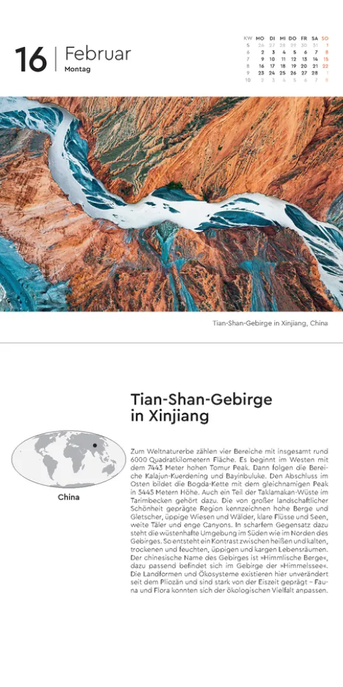 Kunth Kalender Abreiß-Kalender-Schätze der Natur - KUNTH 365-Tage-Abreißkalender 2026