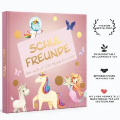 PAPERISH Verlag Freundebücher-Schulfreunde - MÄDCHEN