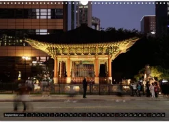 Seoul (Wandkalender 2026 DIN A3 quer), Monatskalender*Calvendo Best
