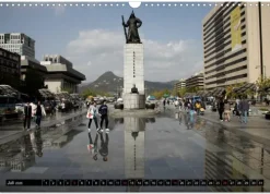 Seoul (Wandkalender 2026 DIN A3 quer), Monatskalender*Calvendo Best