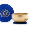 Klangschalen-Center Achtsamkeit & Gesundheit*Set in Box blau Meditation M 5184